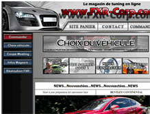 Tablet Screenshot of fxr-corp.be